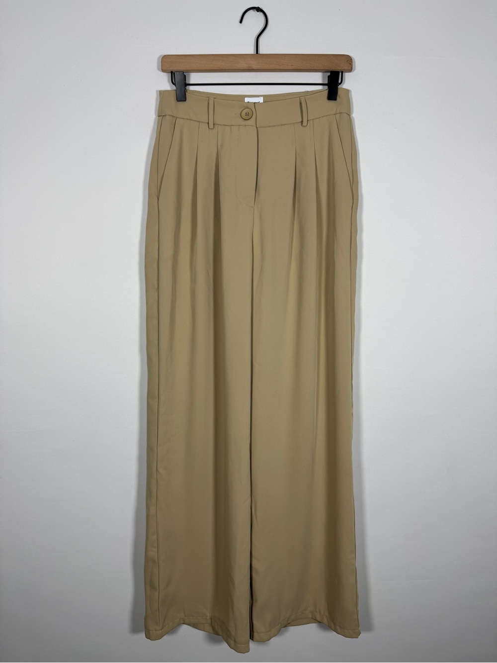 WP84 {Princess Polly} Clay Tan High Rise Wide Leg Dress Pants